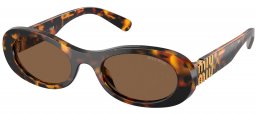 Gafas de Sol - Miu Miu - SMU 06ZS - VAU06B  HAVANA // DARK BROWN