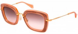 Gafas de Sol - Miu Miu - SMU 07OS - OAO1E2 ANTIQUE PINK BROWN // GREY GRADIENT