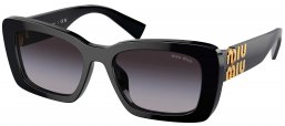 Gafas de Sol - Miu Miu - SMU 07YS - 1AB5D1  BLACK // GREY GRADIENT