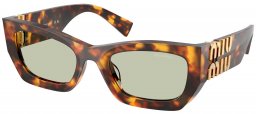 Gafas de Sol - Miu Miu - SMU 09WS - 14L50O  HAVANA HONEY // LIGHT GREEN