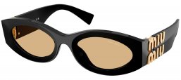 Gafas de Sol - Miu Miu - SMU 11WS - 16K10R  BLACK // YELLOW