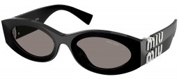 Gafas de Sol - Miu Miu - SMU 11WS - 16K80Q  BLACK // DARK GREY
