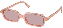 Gafas de Sol - Miu Miu - SMU 11ZS - 20I60V  OPAL PINK // PINK