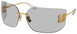 Gafas de Sol - Miu Miu - SMU 54YS - 5AK30B  GOLD // LIGHT GREY
