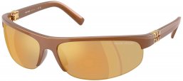Gafas de Sol - Miu Miu - SMU A02S - 16Y8G1  OXIDIZED METAL // BROWN MIRROR GOLD