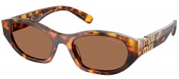 Gafas de Sol - Miu Miu - SMU A03S - 14L60M  HAVANA HONEY // DARK BROWN