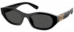 Gafas de Sol - Miu Miu - SMU A03S - 16K08Z  BLACK // DARK GREY