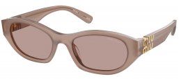 Gafas de Sol - Miu Miu - SMU A03S - 28L20I  GREY // LIGHT BROWN