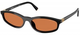Gafas de Sol - Miu Miu - SMU A06S - 16K10I  BLACK // BROWN