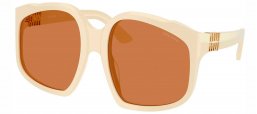 Gafas de Sol - Miu Miu - SMU A07S - 21D90Q  WHITE MILK // BROWN