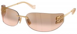 Gafas de Sol - Miu Miu - SMU A51S - 5AK20P  GOLD // BRONZE MIRROR GRADIENT