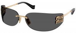Gafas de Sol - Miu Miu - SMU A51S - 5AK5S0  GOLD // DARK GREY