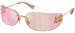 Gafas de Sol - Miu Miu - SMU A51S - 5AK90Y  GOLD // INFRARED PINK