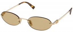 Gafas de Sol - Miu Miu - SMU A54S - ZVN10R  PALE GOLD // YELLOW