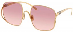 Gafas de Sol - Miu Miu - SMU A57S - 5AK40S  GOLD // BROWN GRADIENT DARK VIOLET