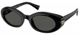 Gafas de Sol - Miu Miu - SMU B09S - 16K08Z  BLACK // DARK GREY