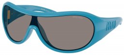 Gafas de Sol - Miu Miu - SMU B14SU - 26N80Q  BLUE // DARK BROWN