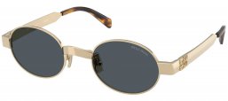 Gafas de Sol - Miu Miu - SMU B51S - ZVN70B  PALE GOLD // DARK GREY