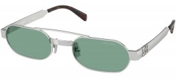 Gafas de Sol - Miu Miu - SMU B52S - 21M40Y  ANTIQUE SILVER // GREEN