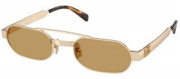 Gafas de Sol - Miu Miu - SMU B52S - 22M10Y  ANTIQUE GOLD // BROWN