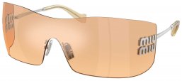 Gafas de Sol - Miu Miu - SMU B53S - 1BC80Y  SILVER // ORANGE MIRROR SILVER