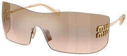 Gafas de Sol - Miu Miu - SMU B53S - 5AK20P  GOLD // BROWN MIRROR BRONZE