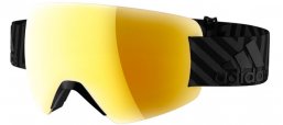 Máscaras esquí - Máscaras Adidas - AD85 PROGRESSOR SPLITE - 9500 BLACK MATTE // GOLD MIRROR (ANTIFOG)