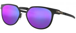 Lunettes de soleil - Oakley - DIECUTTER OO4137 - 4137-06 SATIN BLACK // VIOLET IRIDIUM POLARIZED