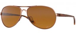 Sunglasses - Oakley - FEEDBACK OO4079 - 4079-14 ROSE GOLD // BROWN GRADIENT POLARIZED