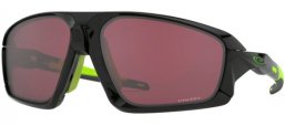 Lunettes de soleil - Oakley - FIELD JACKET OO9402 - 9402-10 POLISHED BLACK // PRIZM ROAD BLACK