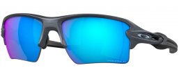 Sunglasses - Oakley - FLAK 2.0 XL OO9188 - 9188-J3 BLUE STEEL // PRIZM SAPPHIRE POLARIZED