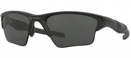 Lunettes de soleil - Oakley - HALF JACKET 2.0 XL OO9154 - 9154-12 MATTE BLACK // GREY