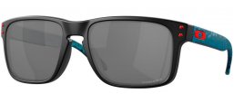 Sunglasses - Oakley - HOLBROOK OO9102 - 9102-Y2 MATTE BLACK // PRIZM BLACK