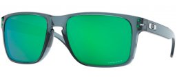 Gafas de Sol - Oakley - HOLBROOK XL OO9417 - 9417-14 CRYSTAL BLACK // PRIZM JADE