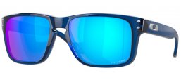 Lunettes Junior - Oakley Junior - HOLBROOK XS OJ9007 - 9007-19 TRANSPARENT BLUE // PRIZM SAPPHIRE