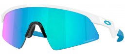 Gafas Junior - Oakley Junior - RESISTOR SWEEP OJ9015 - 9015-01  POLISHED WHITE // PRIZM SAPPHIRE