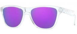 Lunettes Junior - Oakley Junior - FROGSKINS XS OJ9006 - 9006-14 POLISHED CLEAR // PRIZM VIOLET