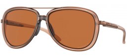 Gafas de Sol - Oakley - SPLIT TIME OO4129 - 4129-23 MATTE SEPIA // PRIZM BRONZE POLARIZED