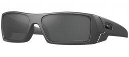 Lunettes de soleil - Oakley - GASCAN OO9014 - 9014-35  STEEL // PRIZM BLACK POLARIZED