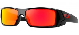 Sunglasses - Oakley - GASCAN OO9014 - 9014-44 POLISHED BLACK // PRIZM RUBY