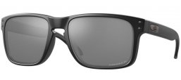 Lunettes de soleil - Oakley - HOLBROOK OO9102 - 9102-D6 MATTE BLACK // PRIZM BLACK POLARIZED