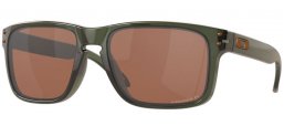 Sunglasses - Oakley - HOLBROOK OO9102 - 9102-W8 OLIVE INK // PRIZM TUNGSTEN POLARIZED