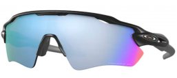 Lunettes de soleil - Oakley - RADAR EV PATH OO9208 - 9208-55 MATTE BLACK // PRIZM DEEP WATER POLARIZED