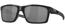 Sunglasses - Oakley - MAINLINK XL OO9264 - 9264-48 POLISHED BLACK // PRIZM BLACK