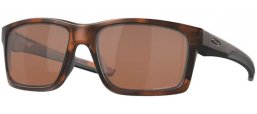 Sunglasses - Oakley - MAINLINK XL OO9264 - 9264-49 MATTE BROWN TORTOISE // PRIZM TUNGSTEN POLARIZED