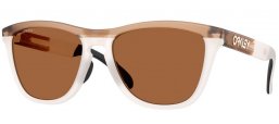 Lunettes de soleil - Oakley - FROGSKINS RANGE OO9284 - 9284-20 MATTE SEPIA // PRIZM BRONZE