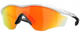 Sunglasses - Oakley - M2 FRAME XL OO9343 - 9343-05 POLISHED WHITE // FIRE IRIDIUM