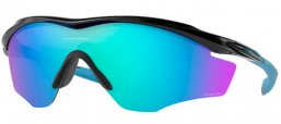 Sunglasses - Oakley - M2 FRAME XL OO9343 - 9343-21 POLISHED BLACK // PRIZM SAPPHIRE