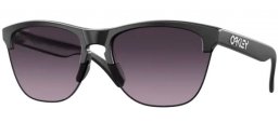 Sunglasses - Oakley - FROGSKINS LITE OO9374 - 9374-49 MATTE BLACK // PRIZM GREY GRADIENT