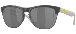 Sunglasses - Oakley - FROGSKINS LITE OO9374 - 9374-51 MATTE DARK GREY // PRIZM BLACK